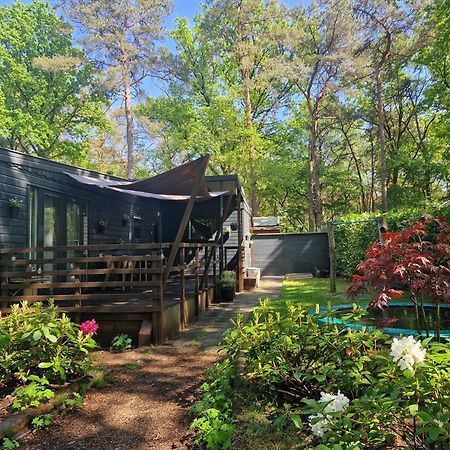 Heerlijk Huisje In Het Bos Op Chaletpark Kempenbos Diessen Kültér fotó