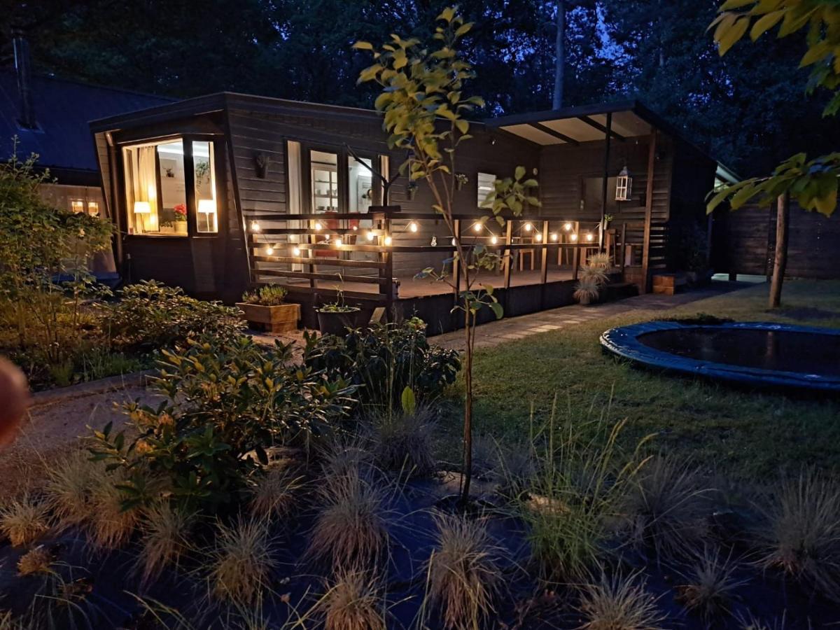 Heerlijk Huisje In Het Bos Op Chaletpark Kempenbos Diessen Kültér fotó